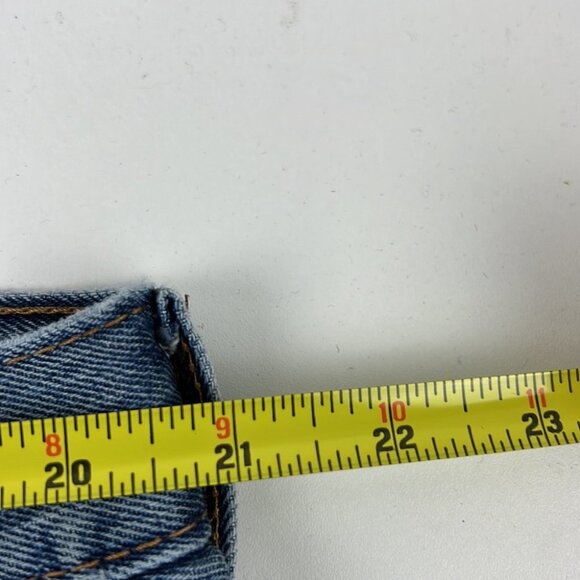 Men's 505 Levi Strauss Blue Denim Jeans - Picture 4 of 7